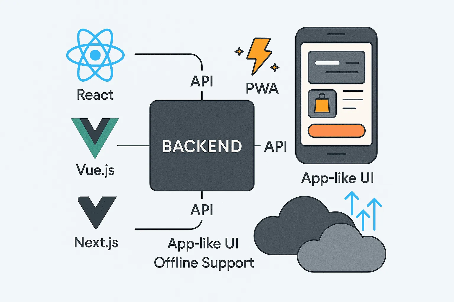 Headless Magento storefront with a modern custom frontend